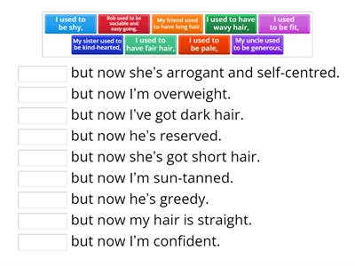 form 7 unit 2 used to