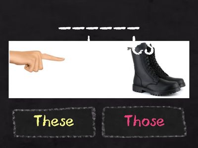 These - Those