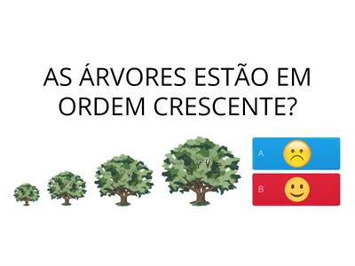 ORDEM CRESCENTE E DECRESCENTE