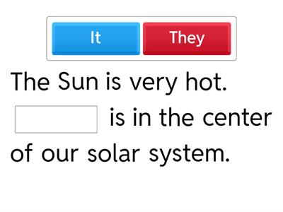 Pronouns (Solar System/Galaxy)
