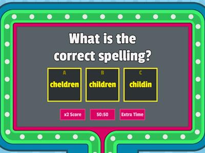 Module 2; Week 3 - Spelling Words (2)