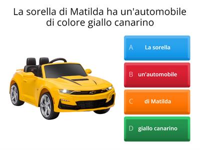 complemento di specificazione