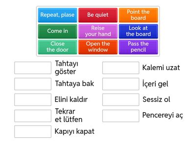 classroom instructions