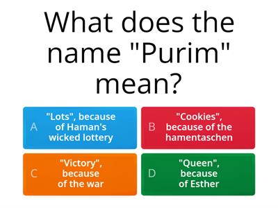 Purim Story