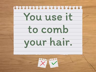 Vocabulary revision Elementary