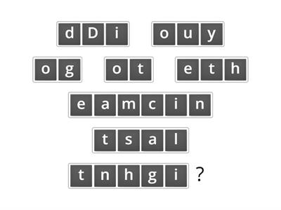 SENIOR 5 ADJECTIVE ORDER CHALLENGE!