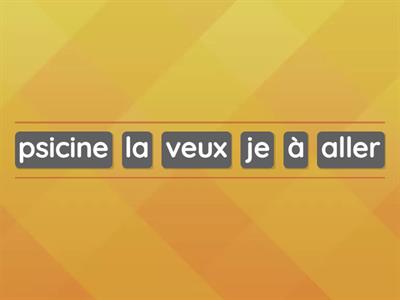 8Fr Je veux + infinitive = I want to...