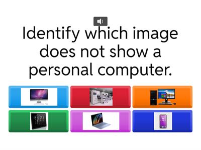 KS1 Personal Computer Types