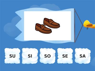 Associação silaba escrita (S) imagem 