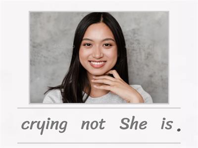 Present Continuous (affirmative / negative)