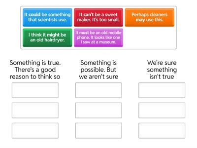 Modals of probability / deduction