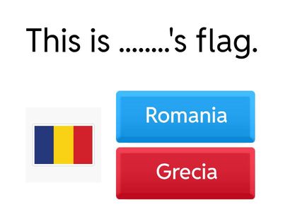 Cui apartine steagul? (eTwinning_Our sensory color garden)