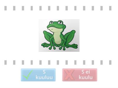 Kuulonerottelu: Kuuluuko sanassa S? 