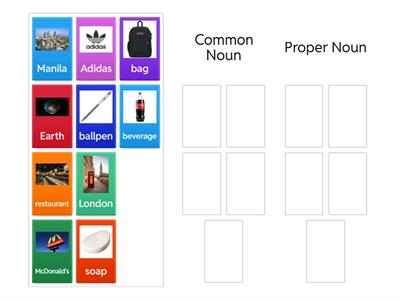 Common Noun and Proper Noun