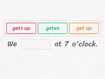 4 form. Present Simple 