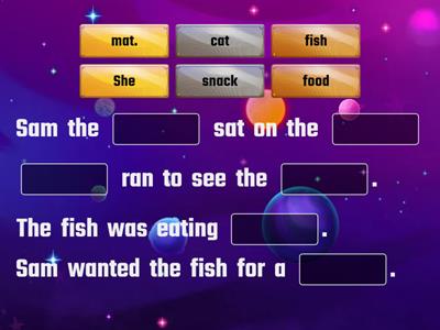 Fill in the missing word. 