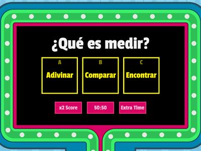 Medición de masa 3°B