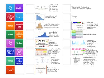 Statistics Vocabulary 