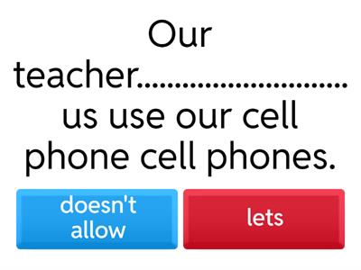 Let - be allowed - make