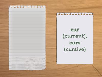 Phase 3 Post Test 4: Read Roots