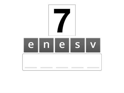 BHS unit 3-4 numbers