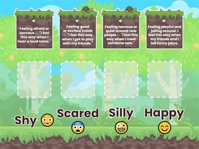 Feelings and Definitions Match