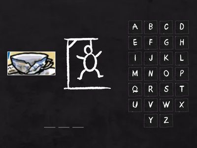 Hangman IEK 5 unit 2 vocabulary At the dig