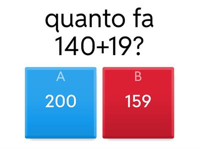 quanto fa?