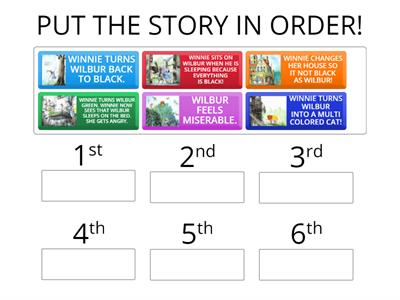 Story order: WINNIE THE WITCH