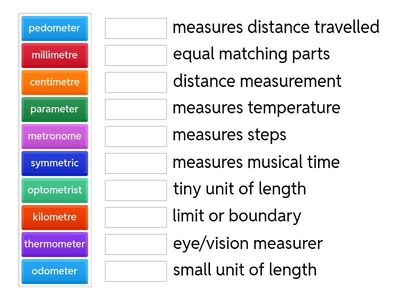 Week 2 Metre (Measure - Greek)