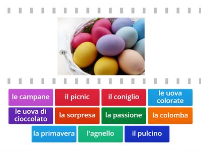 A1 - Buona Pasqua - vocabolario