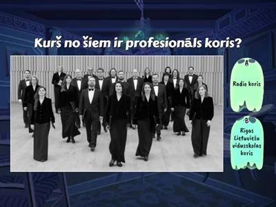 Profesionāli kori un pašdarbības kori