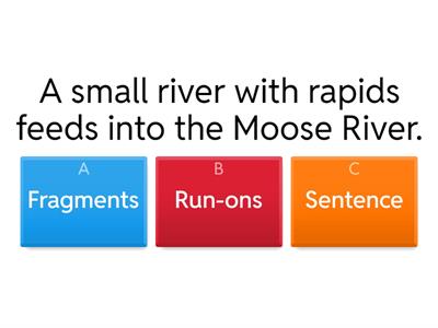  Sentences, Fragments, and Run-on Sentences