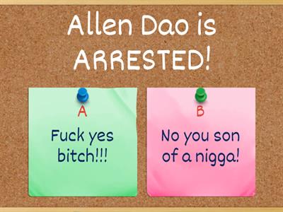 Allen Dao is going to threaten and kill the San Jose Police officers!!!