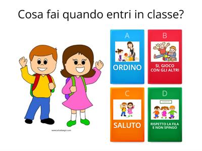  LE REGOLE DELLO STARE BENE A SCUOLA