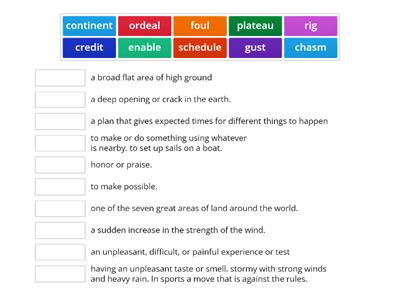 Wordly Wise Book 3 Lesson 6