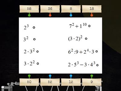 Примірник 5 класу. Степінь