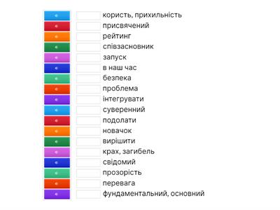 Listening Лексика с.230 Карпюк 11 клас 