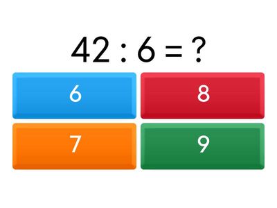 1-90 арасындағы сандарды 2 - 9 - ға дейінгі сандарға бөлу / Каримбаев Дилбек