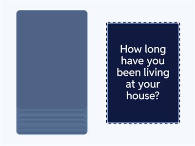 Present Perfect Continuous - speaking