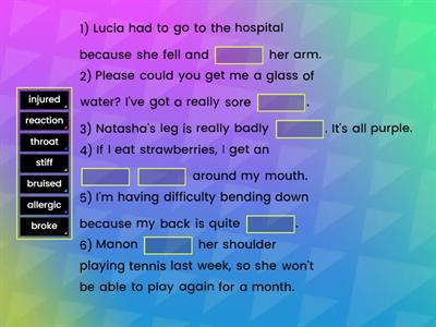 7A Health problems. Roadmap B1+