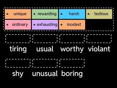 SpeakOut Upper U2C voc synonyms