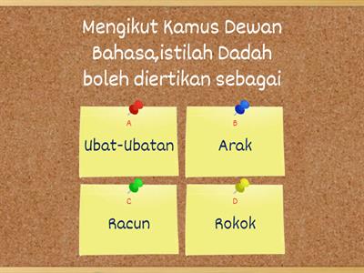 QUIZ PENCEGAHAN DADAH & AIDS