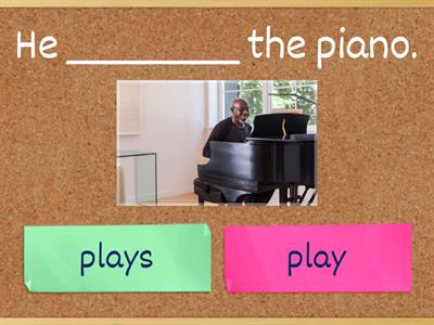 Simple Present - Affirmative