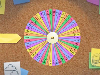 Basic Fact Division Spinner - ML