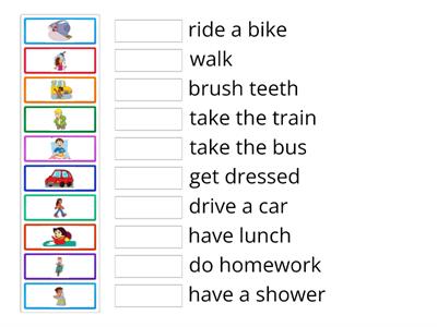 Smart Junior 3. U. 2 Every Day vocabulary