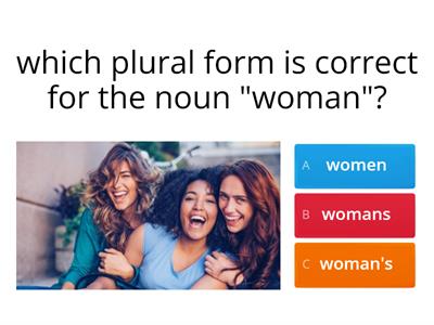 Plural forms of Nouns