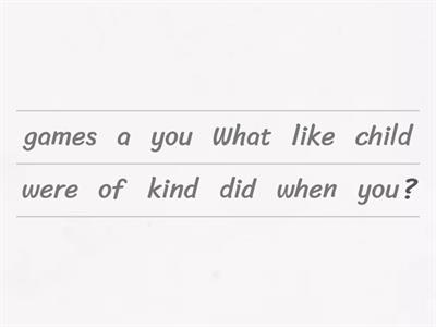 Past Simple questions-Wh...did/didn't you/your/she/they/Tom...?