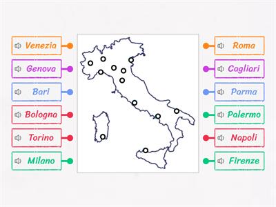 Le grandi città d'Italia