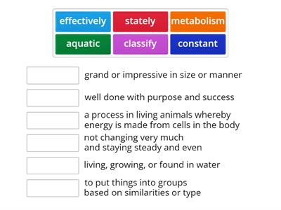 CKLA Topic 2 Vocabulary